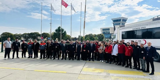DHMİ Iğdır Havalimanı Ekibinden Anlamlı Kan Bağışı Etkinliği DHMİ Iğdır Havalimanı Ekibinden Anlamlı Kan Bağışı Etkinliği